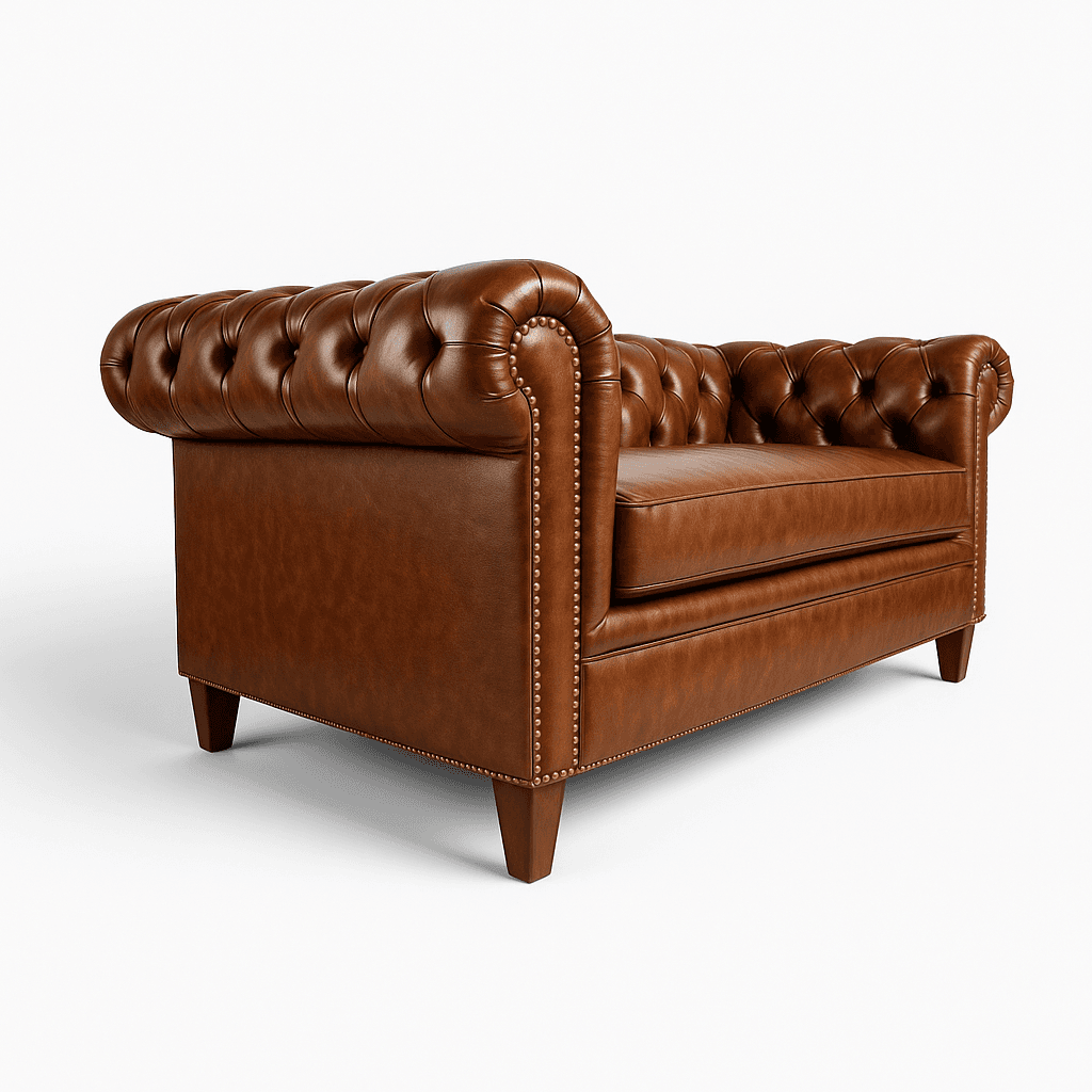 Sofá Chesterfield Capitone Brabante Large - vista 4