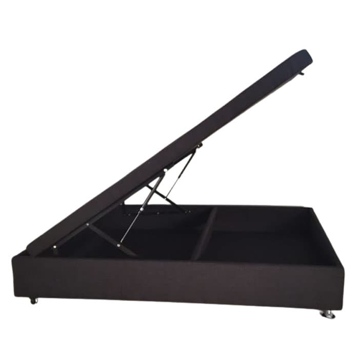 CAMA 1.9M BAUL FUNCIONAL LINO MARENGO 2 PLAZAS - vista 3