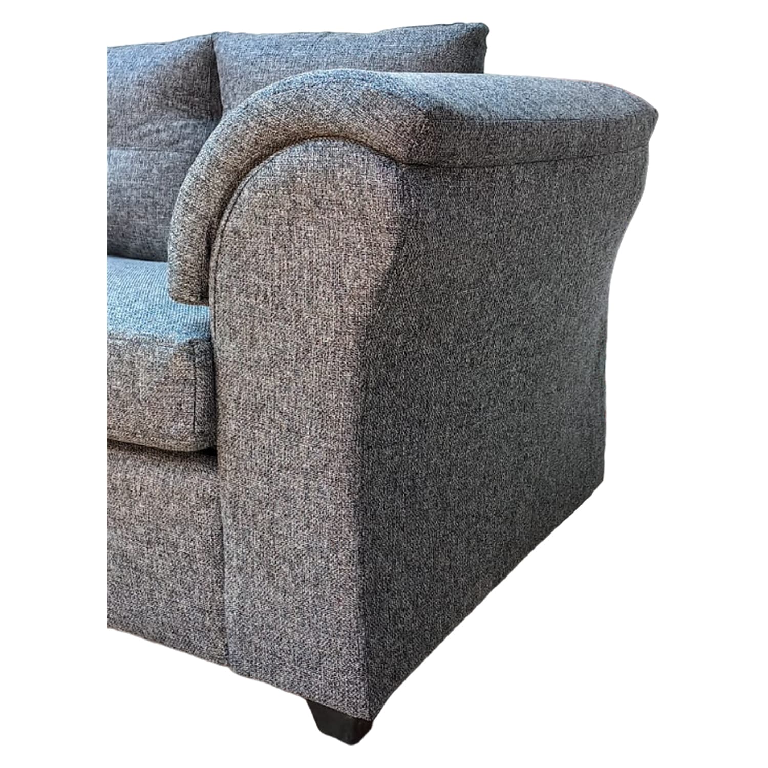 SECCIONAL INTERCAMBIABLE MUSTANG LINO GRIS OSCURO - vista 7