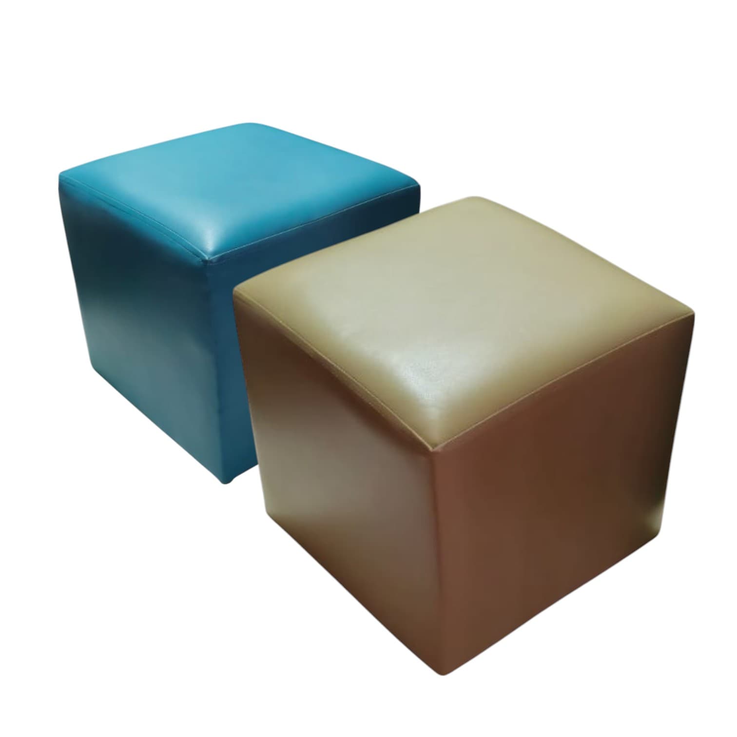 Pouf Cuadrado PU Ecocuero
