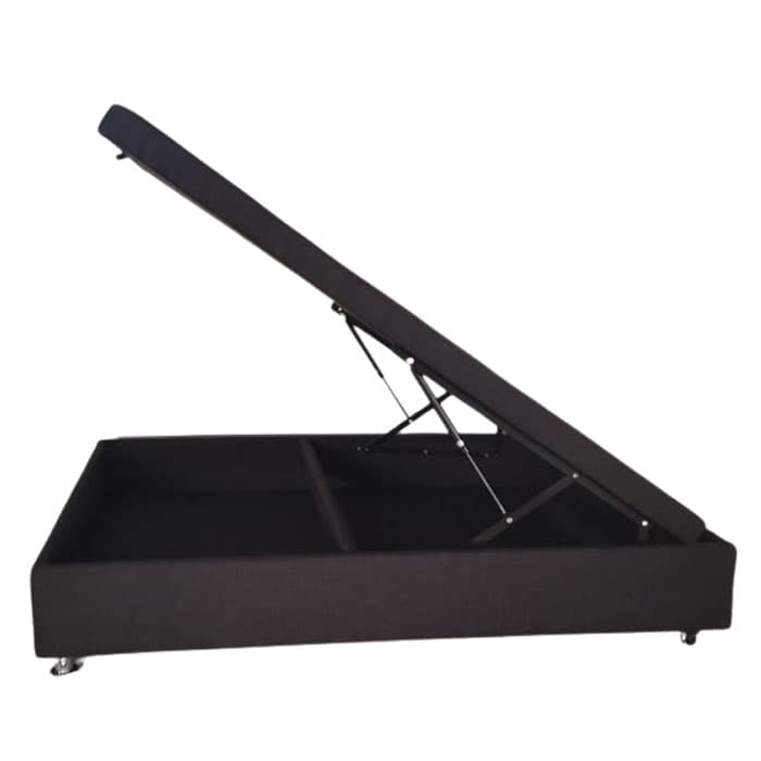 CAMA 1.9M BAUL FUNCIONAL LINO MARENGO 2 PLAZAS - vista alternativa