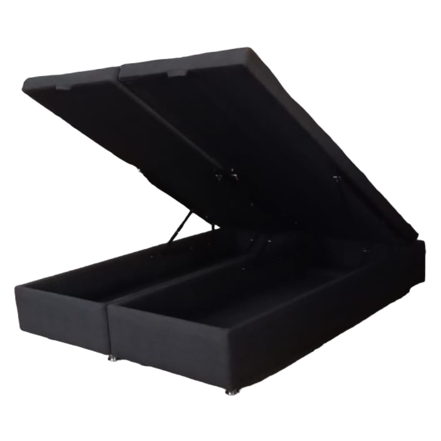 CAMA 2M ABATIBLE BAUL FUNCIONAL LINO MARENGO 2 PLAZAS DIVIDIDA - vista alternativa