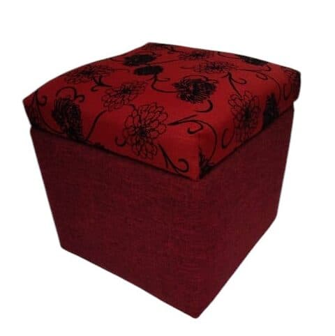 Pouf Cuadrado Lino Baul Compose - vista alternativa