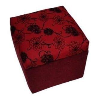 Pouf Cuadrado Lino Baul Compose