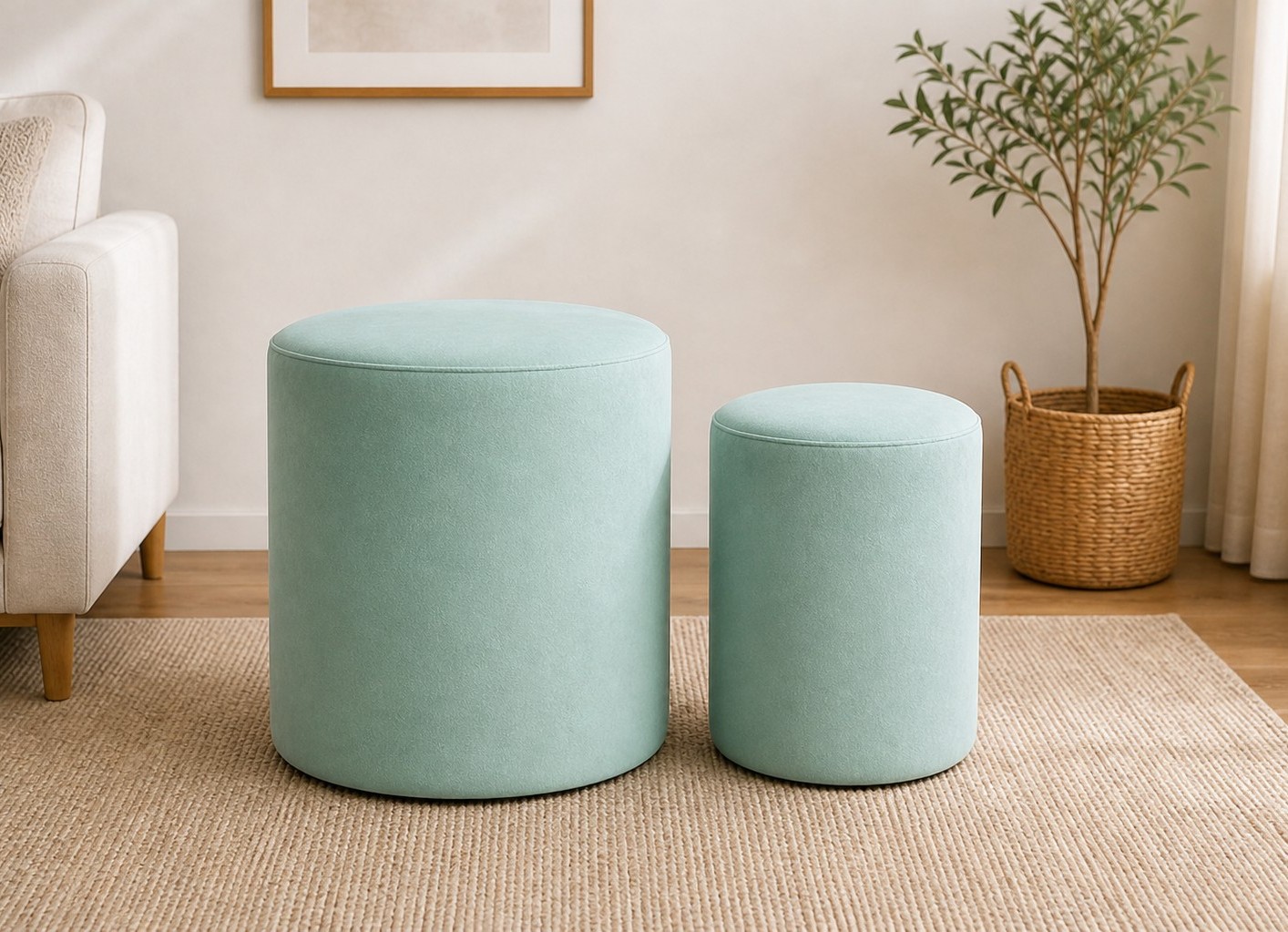 pouf aqua 1